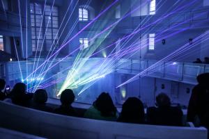 Spektakl laserowy na 500 lat Reformacji