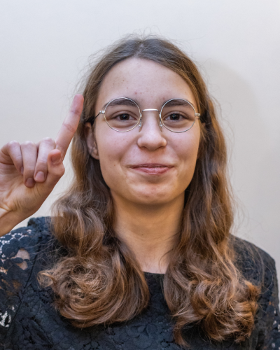 Participant of the Bonhoeffer Glasses project