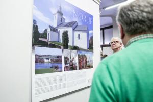 Wystawa „Słowo Boże Trwa na wieki. Protestanckie budowle w Europie”, fot. Aleksandra Macewicz