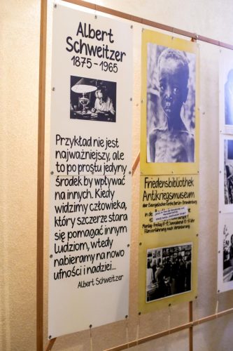 Albert Schweitzer - wystawa, fot. A. Macewicz