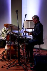 Warownym Grodem na jazzowo. Jagodziński Trio z udziałem Agnieszki Wilczyńskiej, fot. A. Macewicz