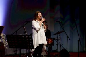 Warownym Grodem na jazzowo. Jagodziński Trio z udziałem Agnieszki Wilczyńskiej, fot. A. Macewicz