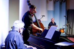 Warownym Grodem na jazzowo. Jagodziński Trio z udziałem Agnieszki Wilczyńskiej, fot. A. Macewicz