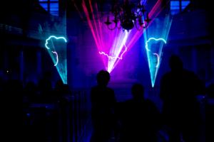Free and Independent – laser show. Photo: A. Macewicz