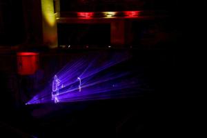 Free and Independent – laser show. Photo: A. Macewicz