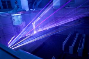 Free and Independent – laser show. Photo: A. Macewicz