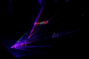 Spektakl laserowy, fot. A. Macewicz