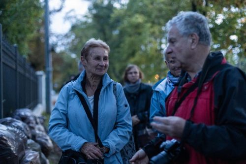 Spacer i sesja poświęcona Dietrichowi Bonhoefferowi, fot. A. Macewicz