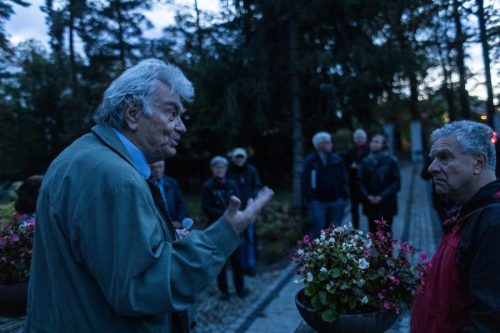 Spacer i sesja poświęcona Dietrichowi Bonhoefferowi, fot. A. Macewicz