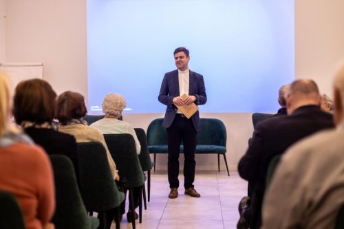 Spacer i sesja poświęcona Dietrichowi Bonhoefferowi, fot. A. Macewicz