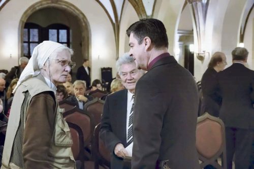 “Being for Others” — Bonhoeffer Gala. Photo L. Nauka