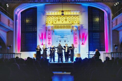 Travelling Concert of the Four Denominations with Dietrich Bonhoeffer. Photo A. Macewicz