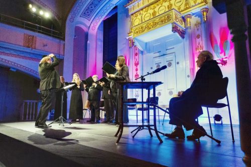 Travelling Concert of the Four Denominations with Dietrich Bonhoeffer. Photo A. Macewicz