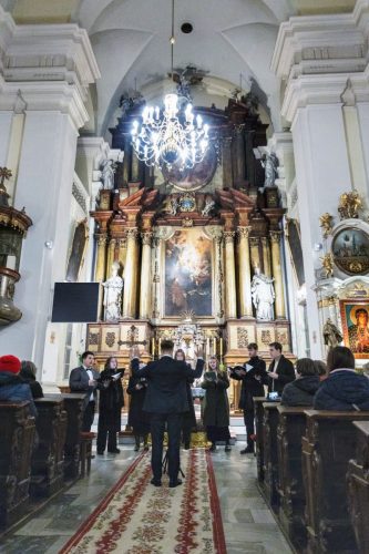 Travelling Concert of the Four Denominations with Dietrich Bonhoeffer. Photo A. Macewicz
