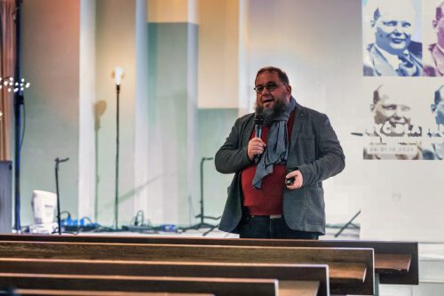 Rev. Dietrich Bonhoeffer from Wielka Wyspa in Wrocław. Photo A. Macewicz