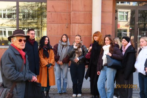 Dietrich Bonhoeffer tour. Photo Z. Chabielska