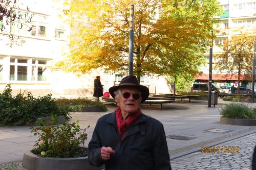 Dietrich Bonhoeffer tour. Photo Z. Chabielska