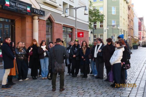 Dietrich Bonhoeffer tour. Photo Z. Chabielska