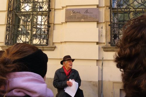 Dietrich Bonhoeffer tour. Photo Z. Chabielska