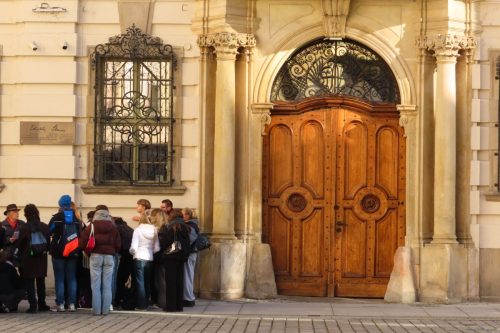 Dietrich Bonhoeffer tour. Photo Z. Chabielska