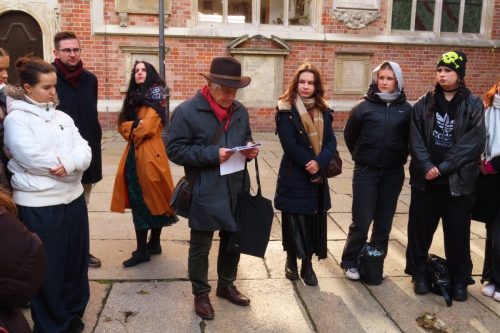 Dietrich Bonhoeffer tour. Photo Z. Chabielska