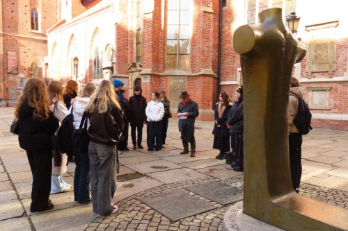 Dietrich Bonhoeffer tour. Photo Z. Chabielska