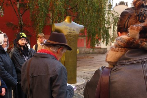 Dietrich Bonhoeffer tour. Photo Z. Chabielska