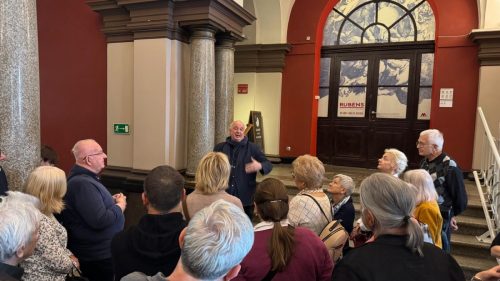 Thematic tour of the “Gallery of Silesian Art. Photo W. Szczerba