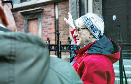 The First Generation of Reformers — open educational walk. Photo A. Macewicz