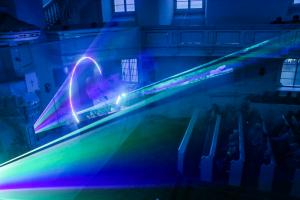 Spektakl laserowy na 500 lat Reformacji