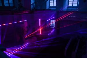 Spektakl laserowy na 500 lat Reformacji