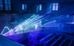 Spektakl laserowy na 500 lat Reformacji